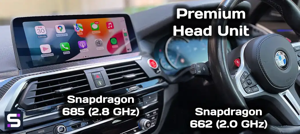 Qualcomm Snapdragon Android CarPlay Premium Head Unit